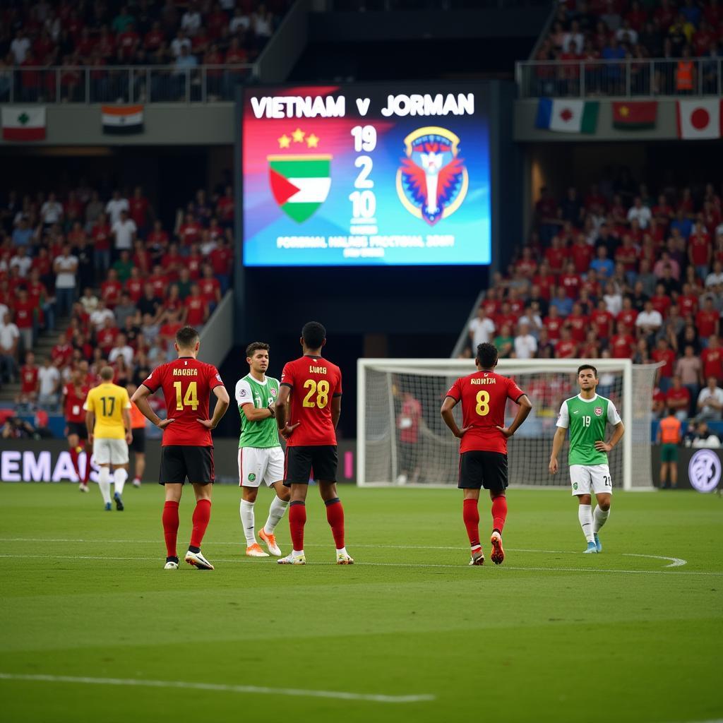 VN vs Jordan penalty: Cuộc đối đầu nghẹt thở