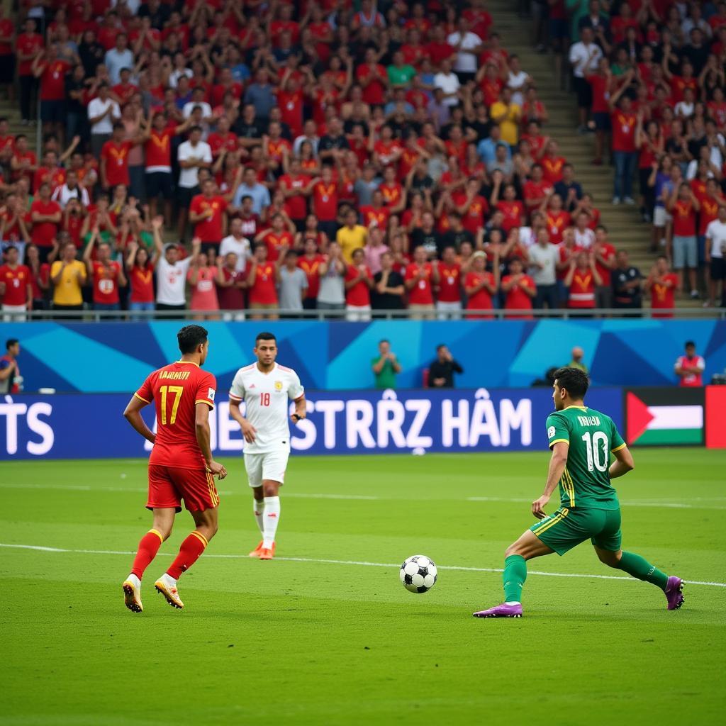 VN vs Jordan penalty: Loạt sút luân lưu cam go