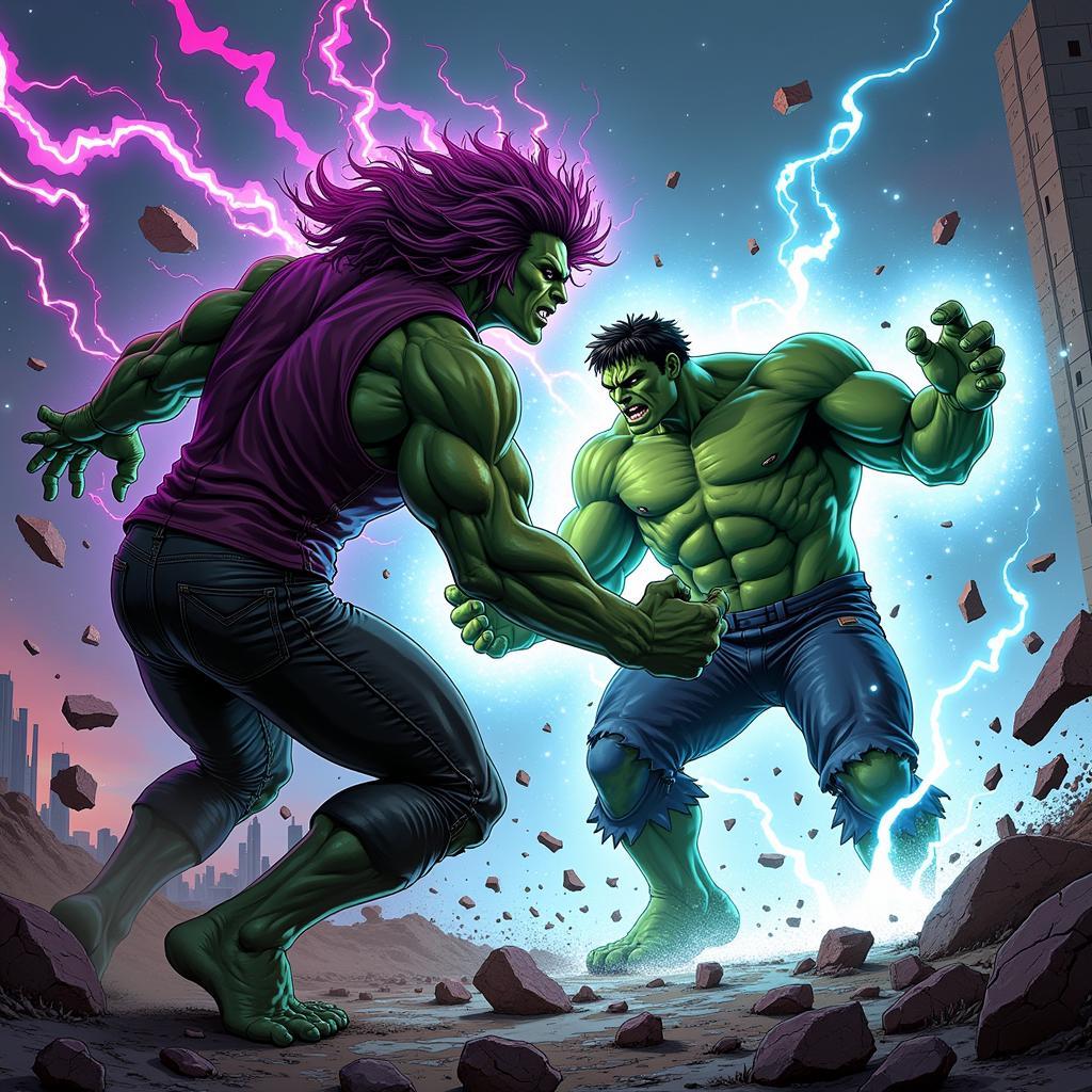 The Void và Hulk đối đầu nảy lửa