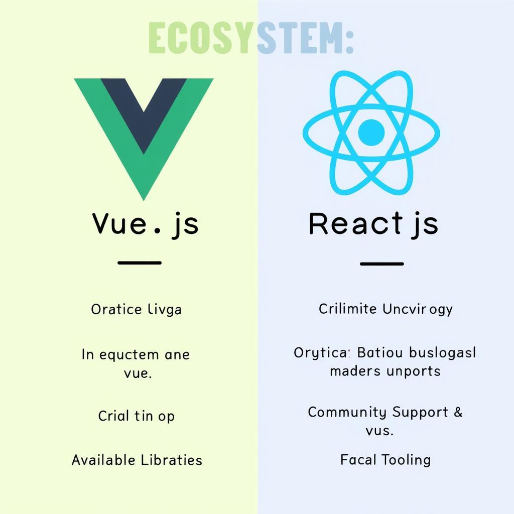 Vue.js vs React.js Ecosystem