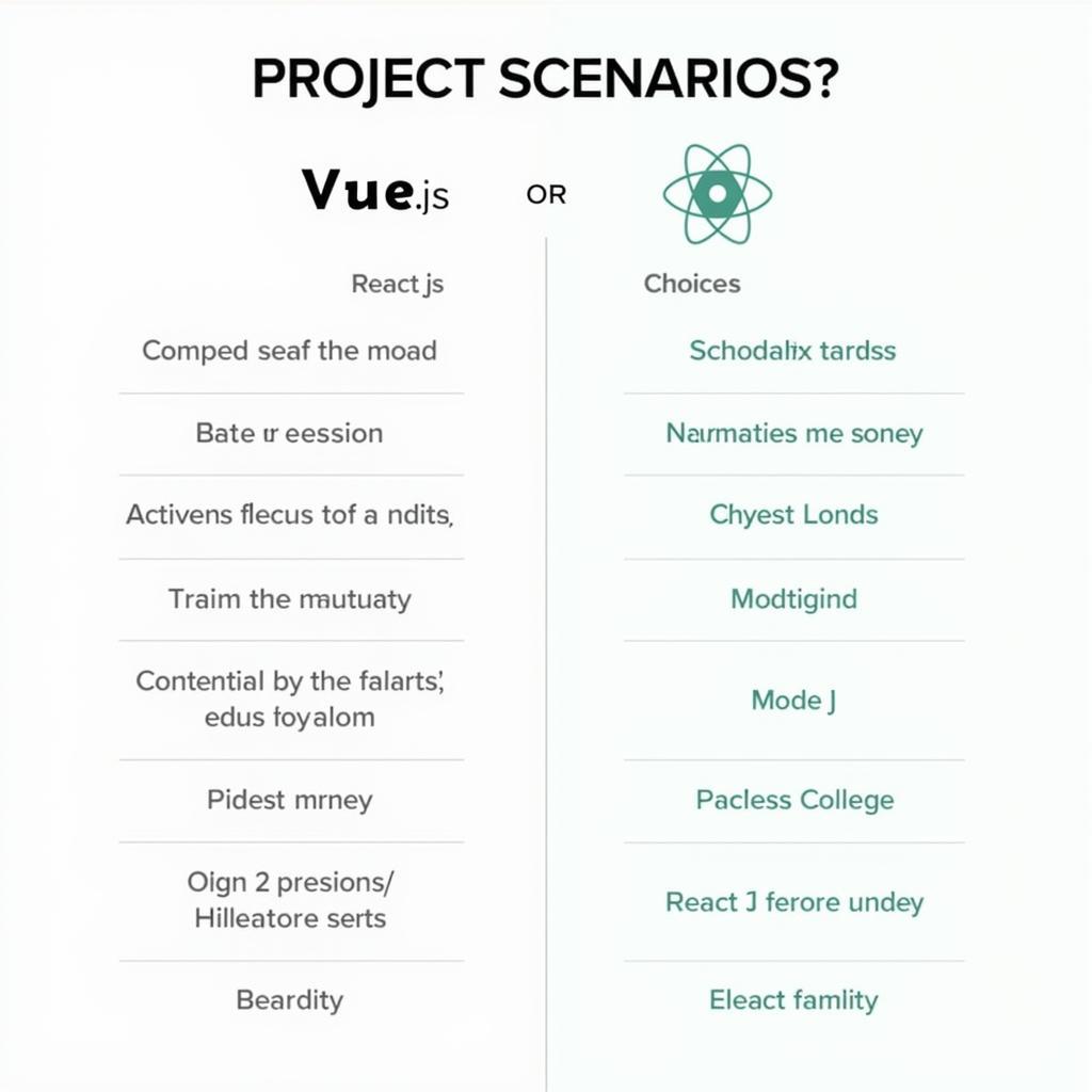 Vue.js vs React.js Use Cases