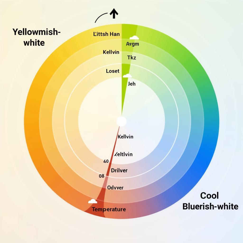 Warm and Cool Light Spectrum