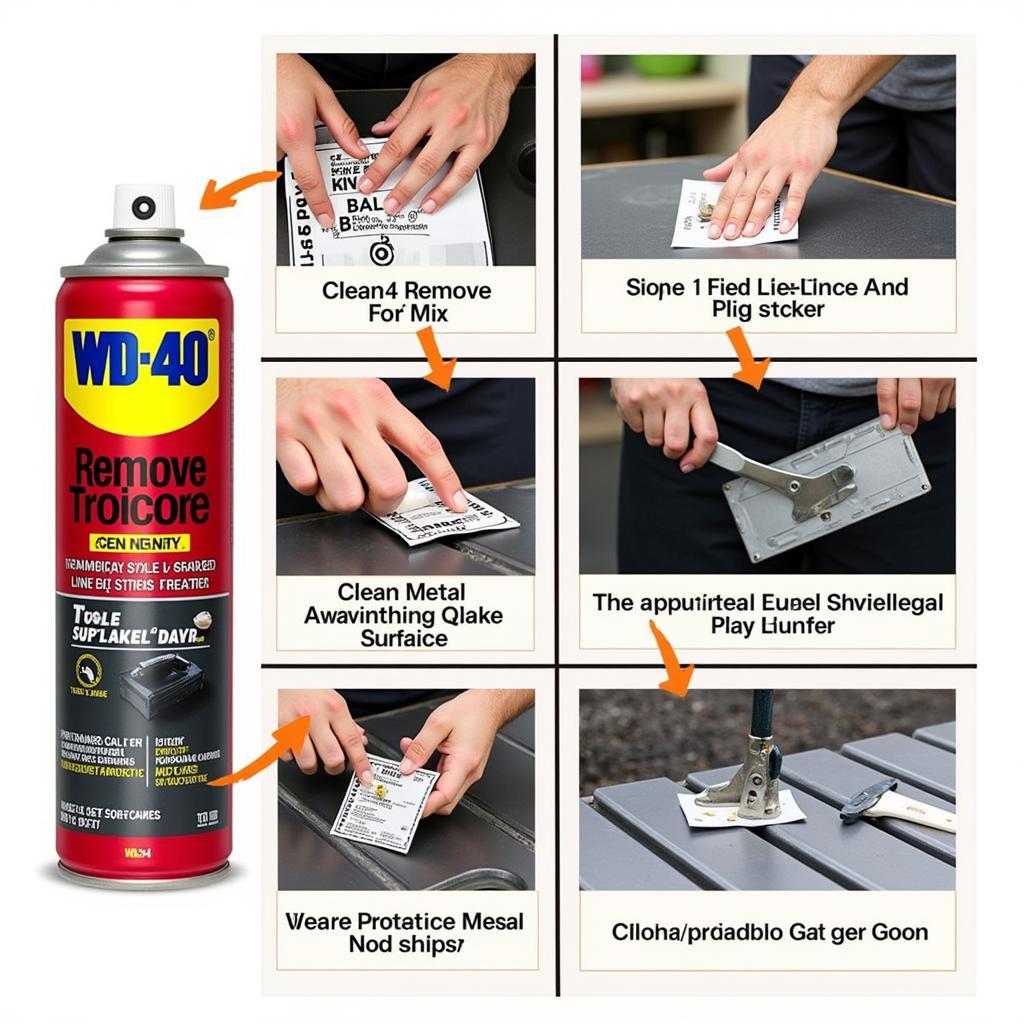 Sử dụng WD-40 hiệu quả