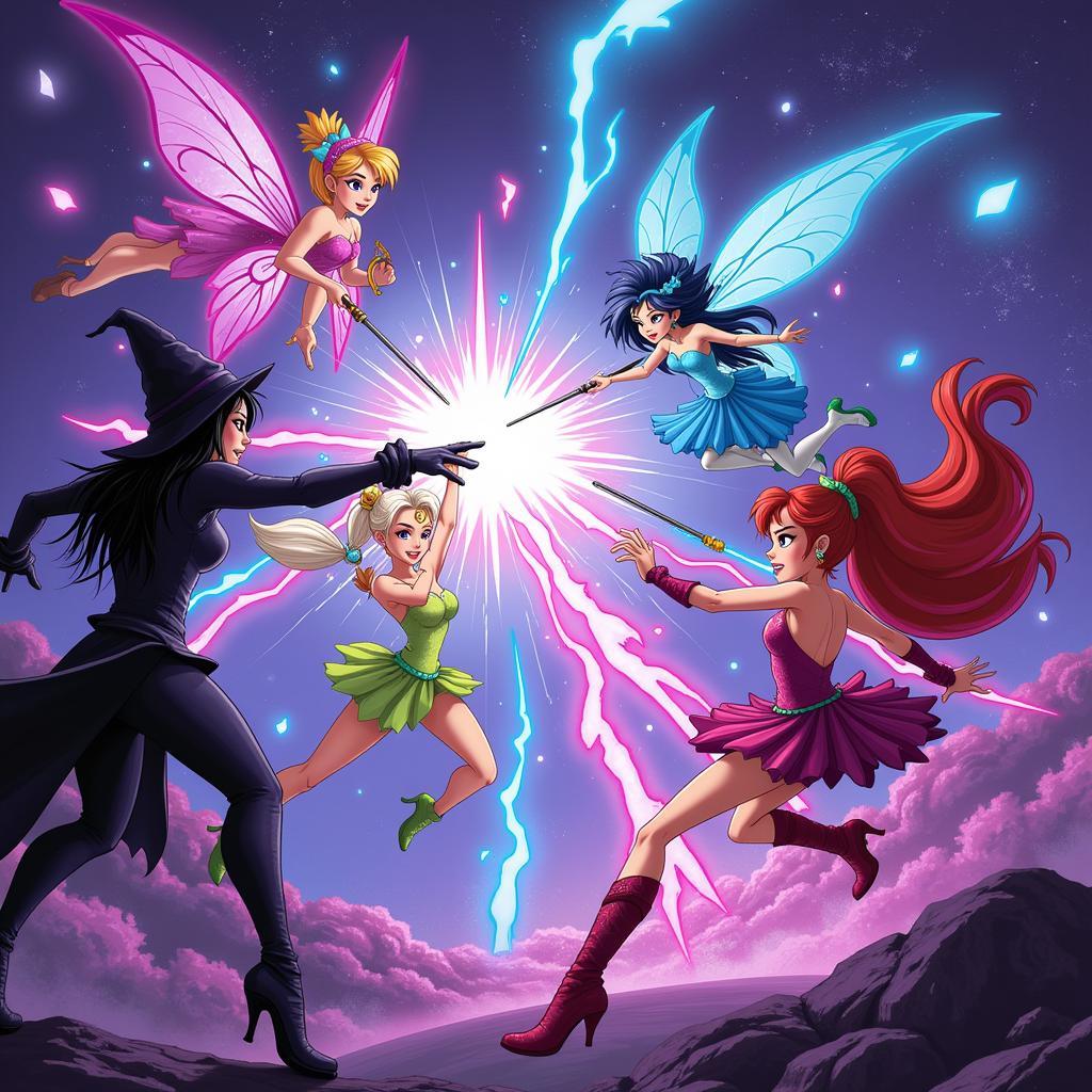 Winx vs Trix: Cuộc Chiến Kịch Liệt