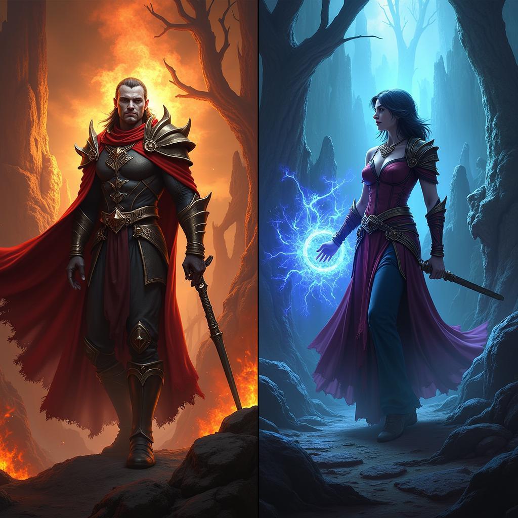 So sánh đồ họa Wolcen vs PoE