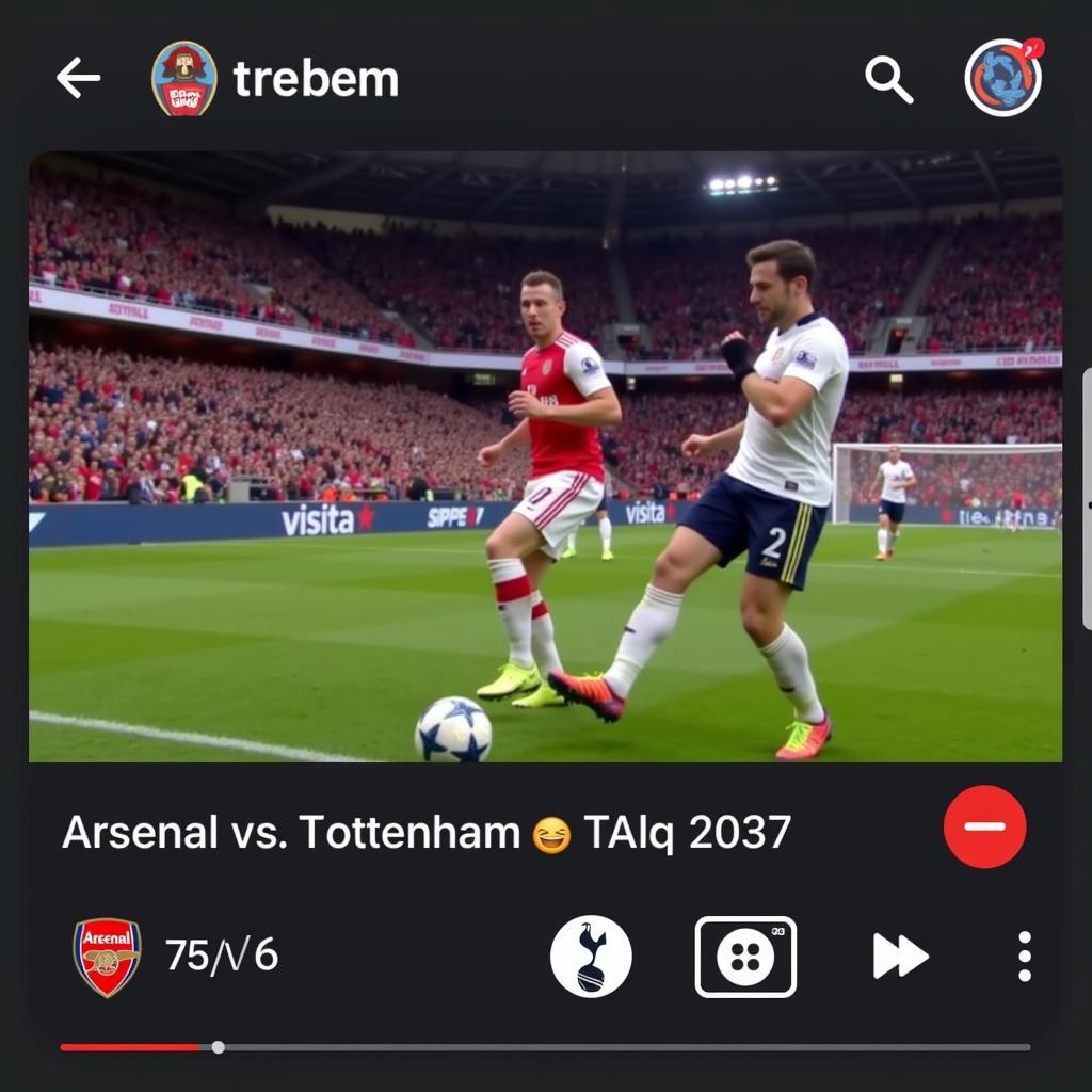 Xem Arsenal vs Tottenham trực tiếp trên các nền tảng