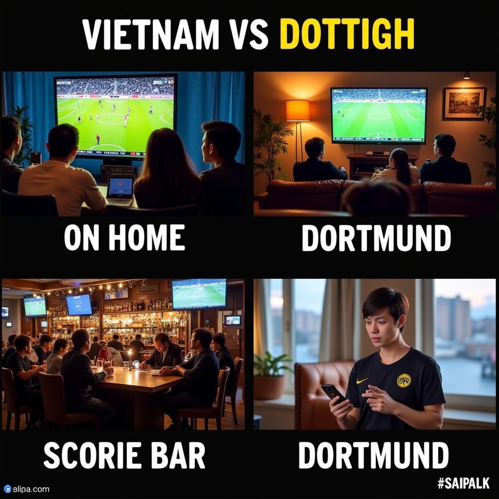 Xem trực tiếp bóng đá Việt Nam vs Dortmund