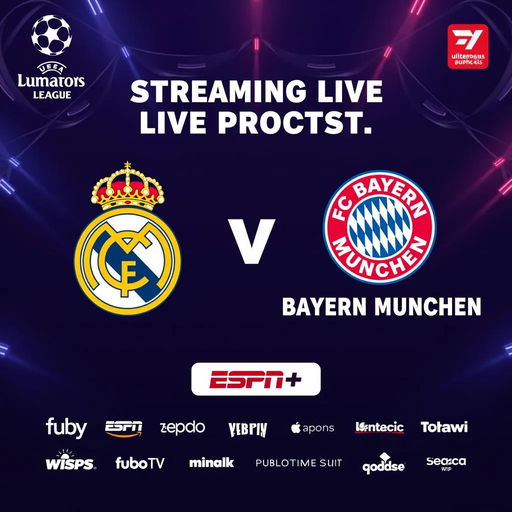 Xem Trực Tiếp Real Madrid vs Bayern Munich