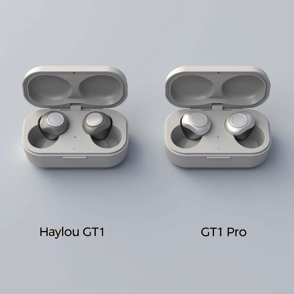 Xiaomi Haylou GT1 vs GT1 Pro: Thiết kế