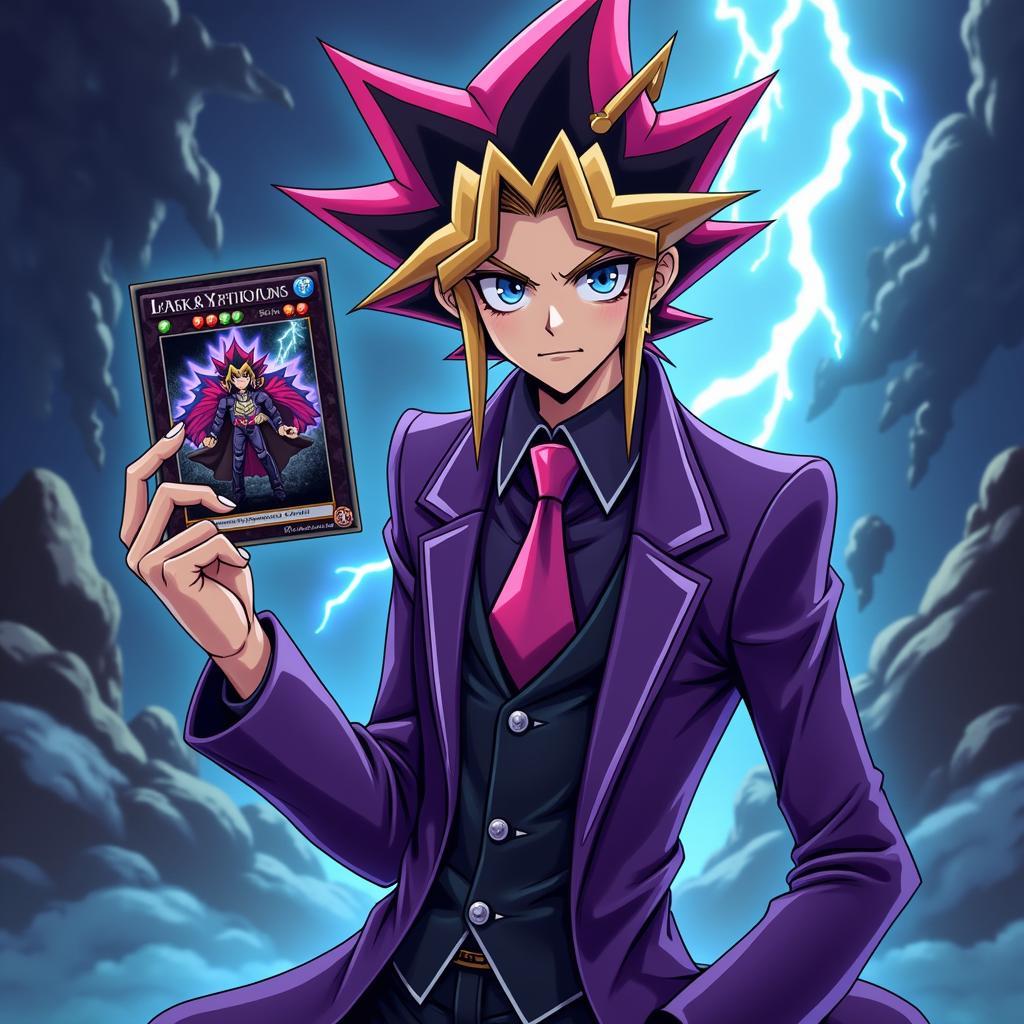 Yugi và lá bài Dark Magician