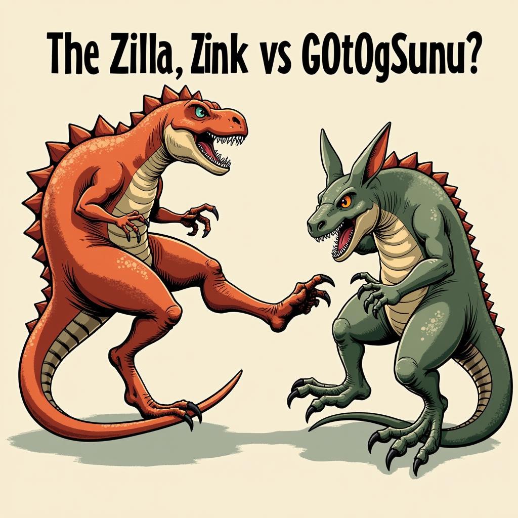 So sánh sức mạnh Zilla và Gorosaurus