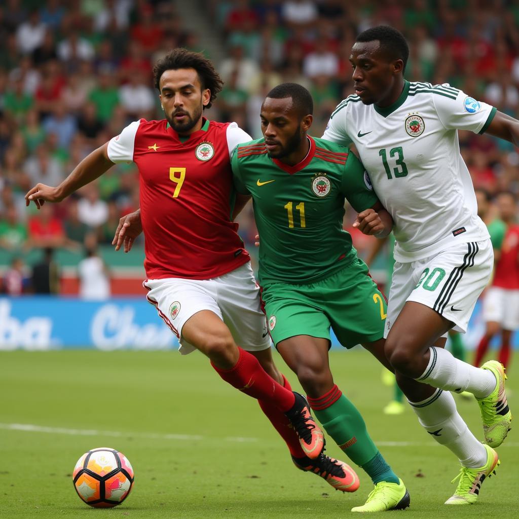 Trận đấu kinh điển giữa Algeria và Senegal