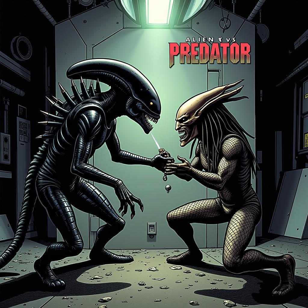 Alien vs Predator trong truyện tranh