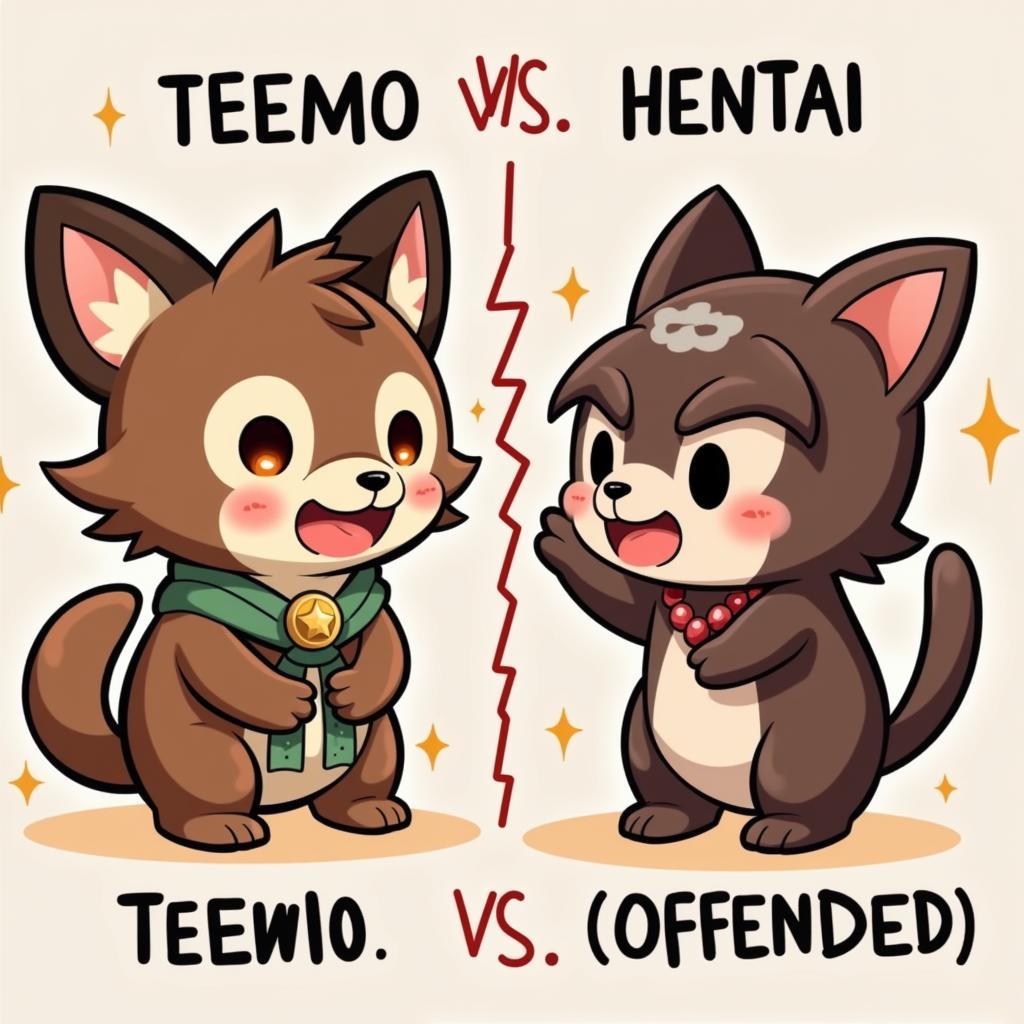 Ảnh hưởng tiêu cực của Teemo vs Hentai