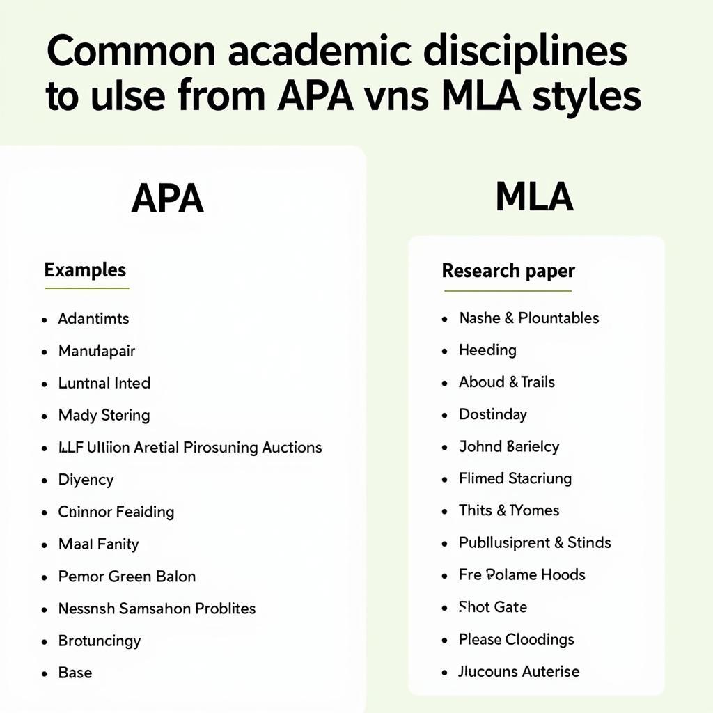 Ứng dụng APA vs MLA trong học thuật