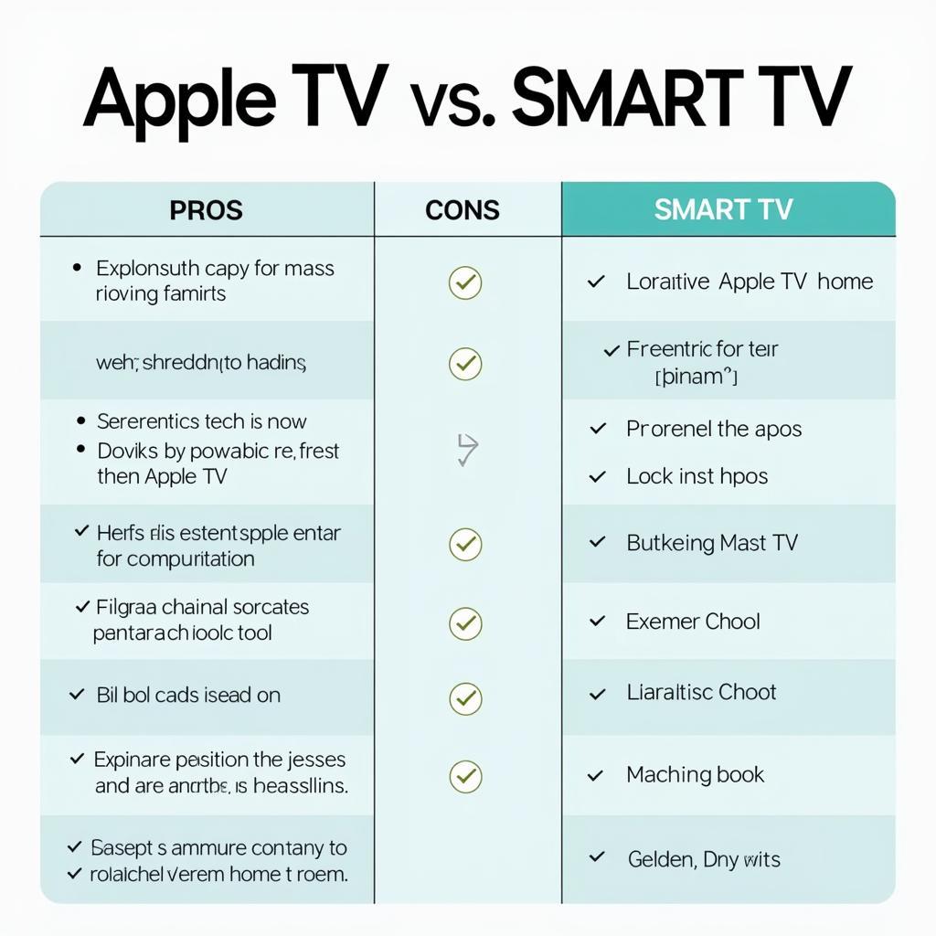 So sánh Apple TV và Smart TV - Kết luận