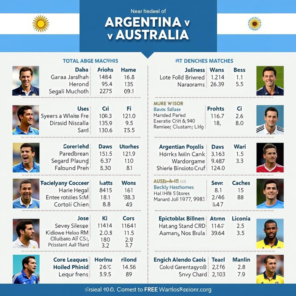 Lịch sử đối đầu Argentina vs Australia