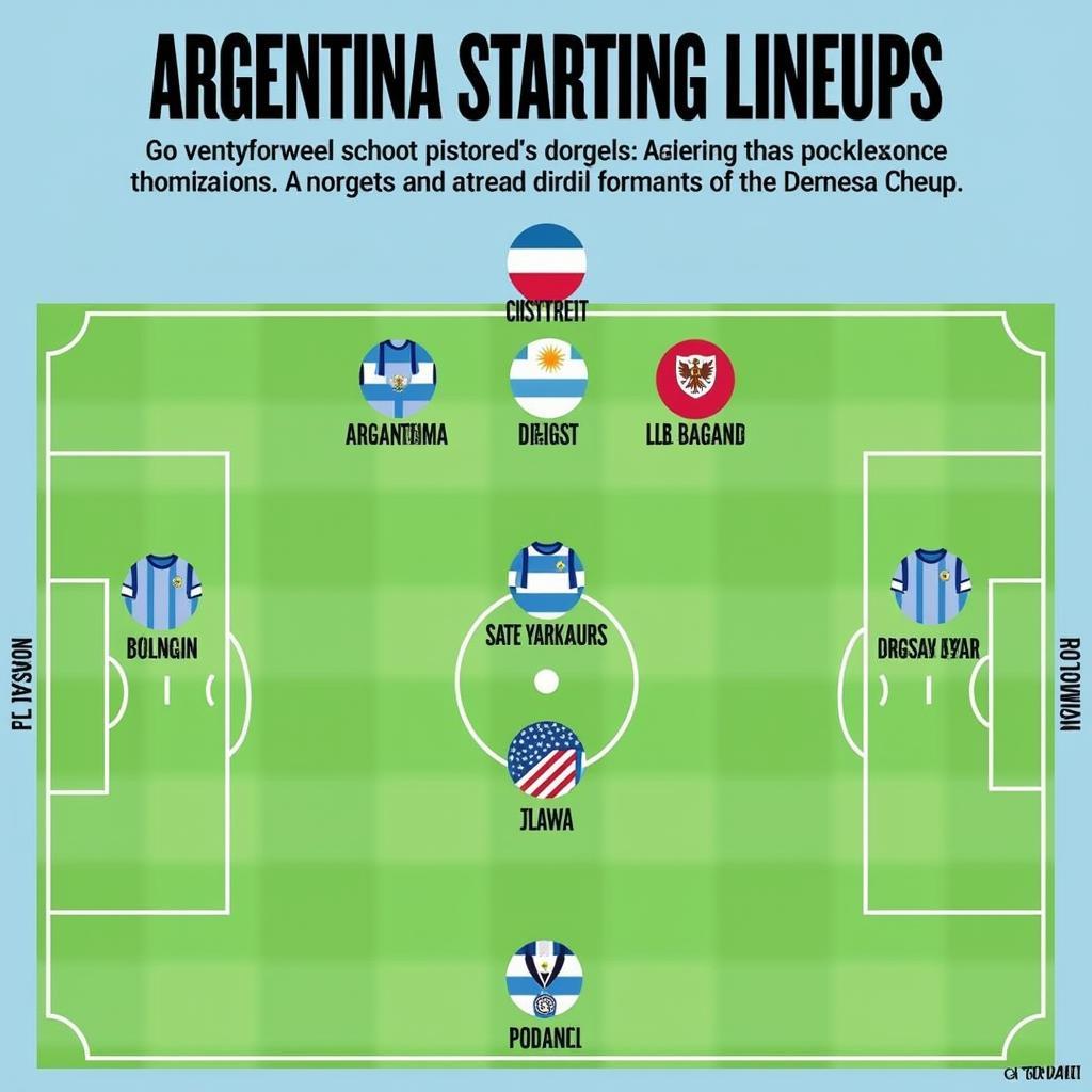 Argentina vs Balan: Đội hình ra sân dự kiến