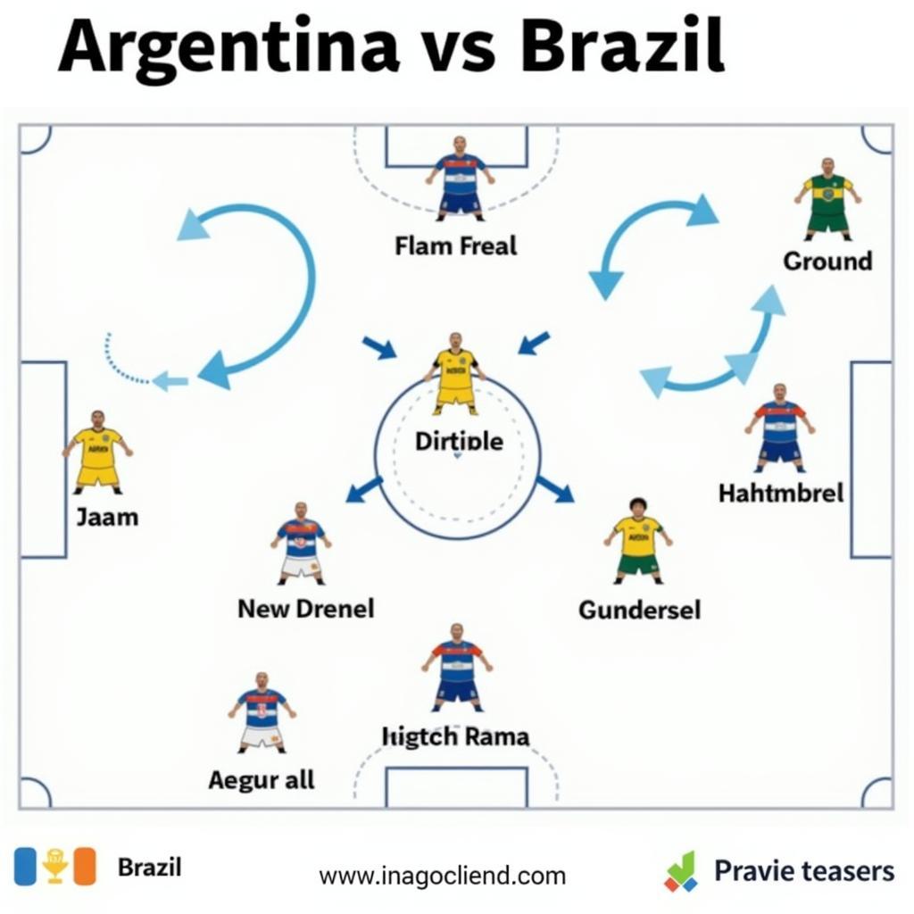 Argentina vs Brazil: Chiến thuật và lực lượng