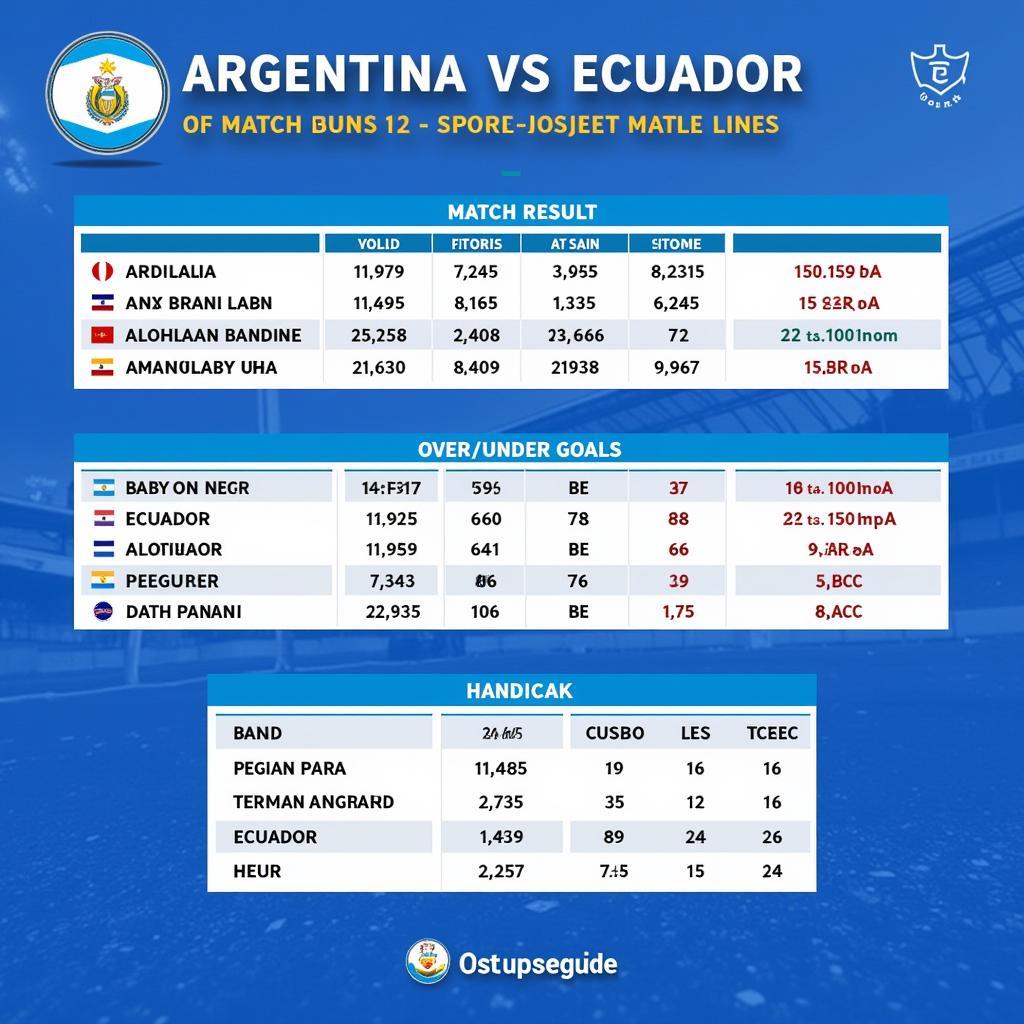 Argentina vs Ecuador: Soi kèo trận đấu