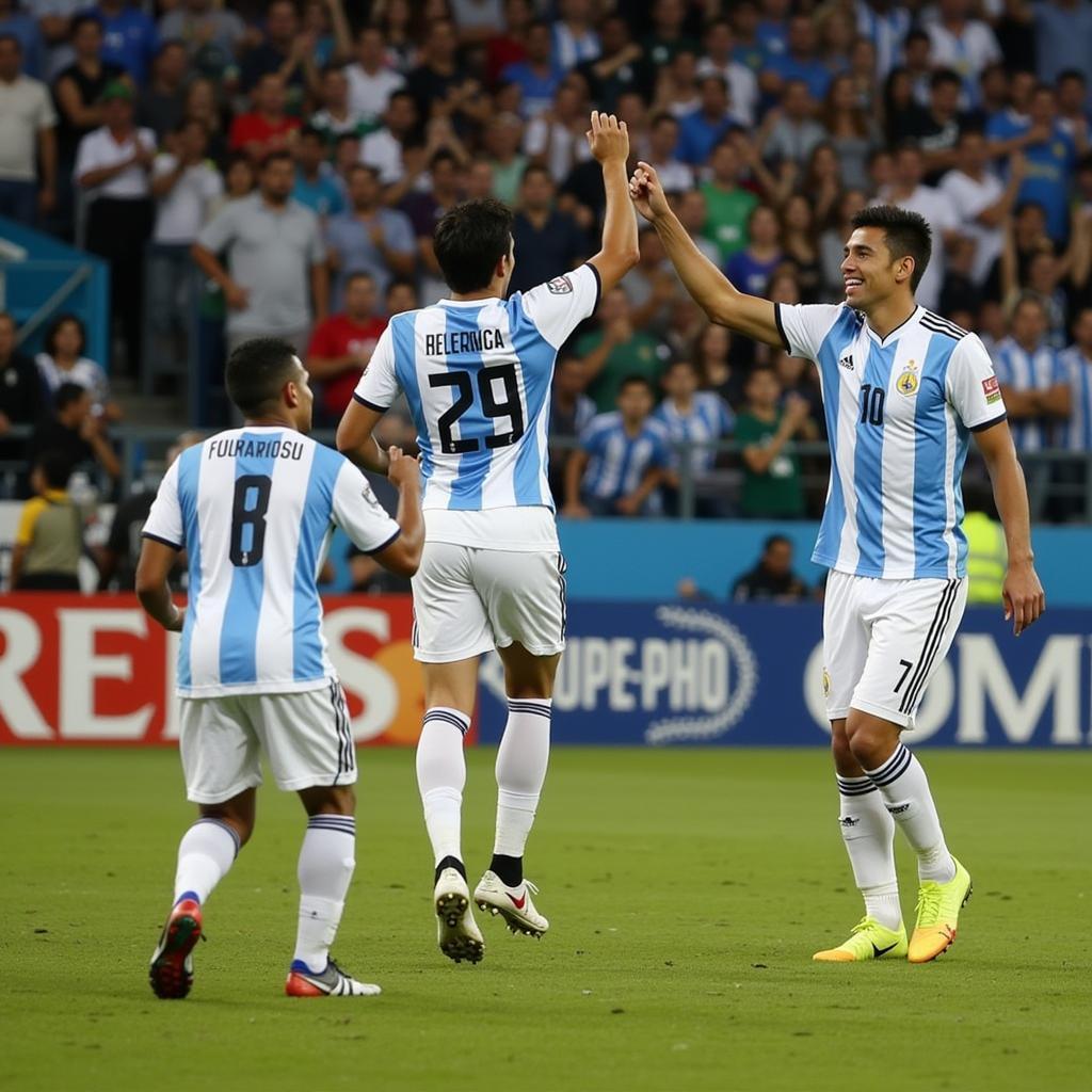 Bàn thắng để đời trong trận Argentina vs Mexico