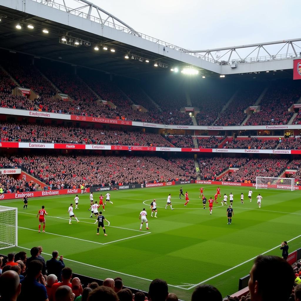 Arsenal vs Fulham trực tiếp tại Emirates