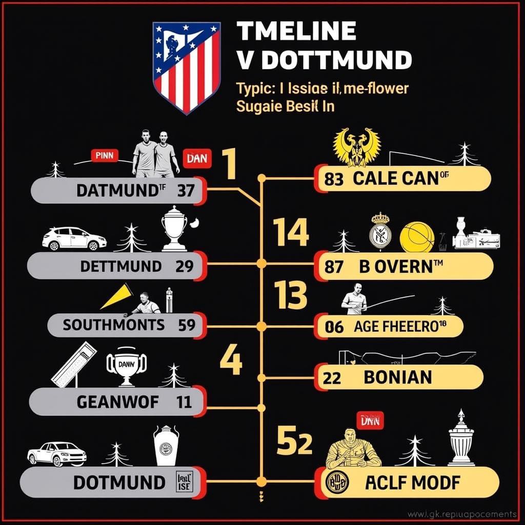 Lịch sử đối đầu giữa Atletico Madrid và Dortmund