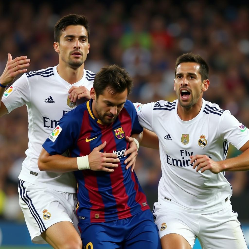 Khoảnh khắc kinh điển trong trận Barca vs Real Madrid 2015