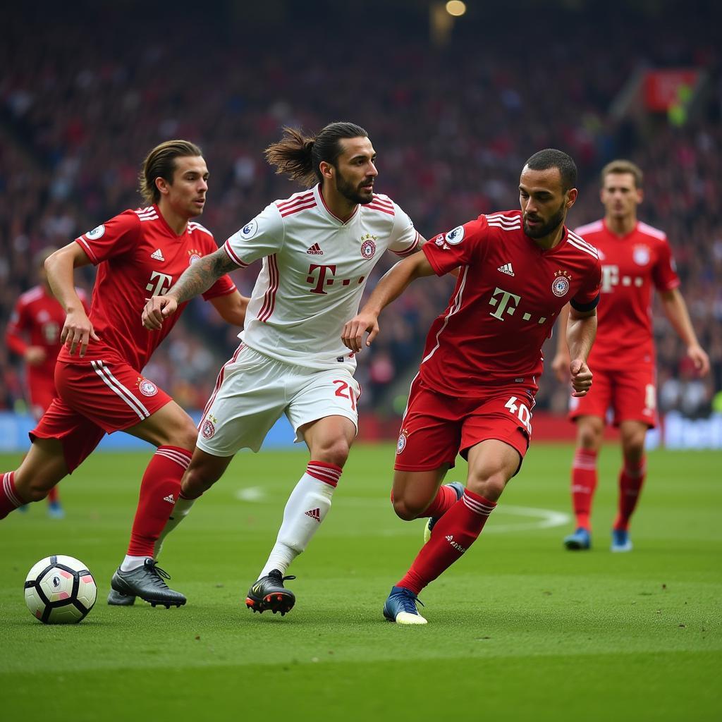 Những khoảnh khắc đáng nhớ trong trận đấu Bayern vs Benfica