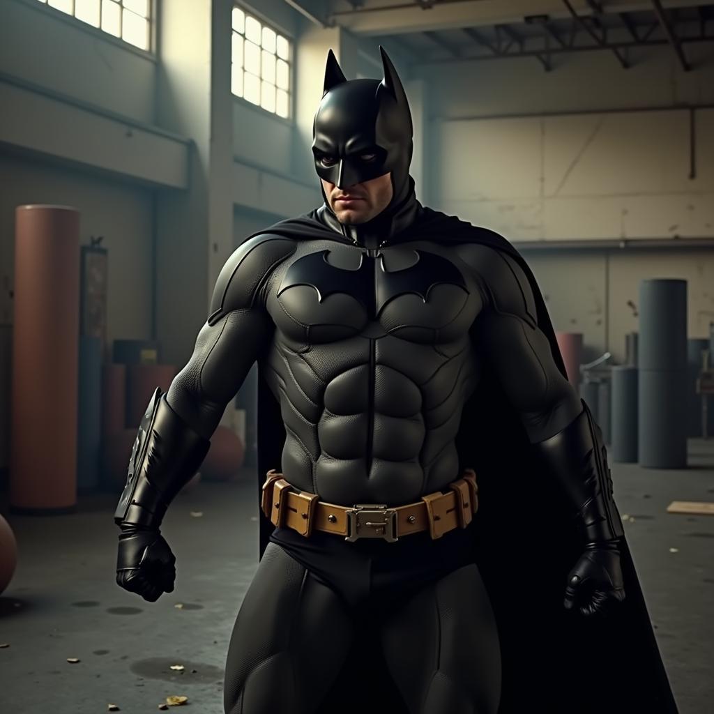 Ben Affleck tập luyện kiên trì và tập trung cho vai diễn Batman.