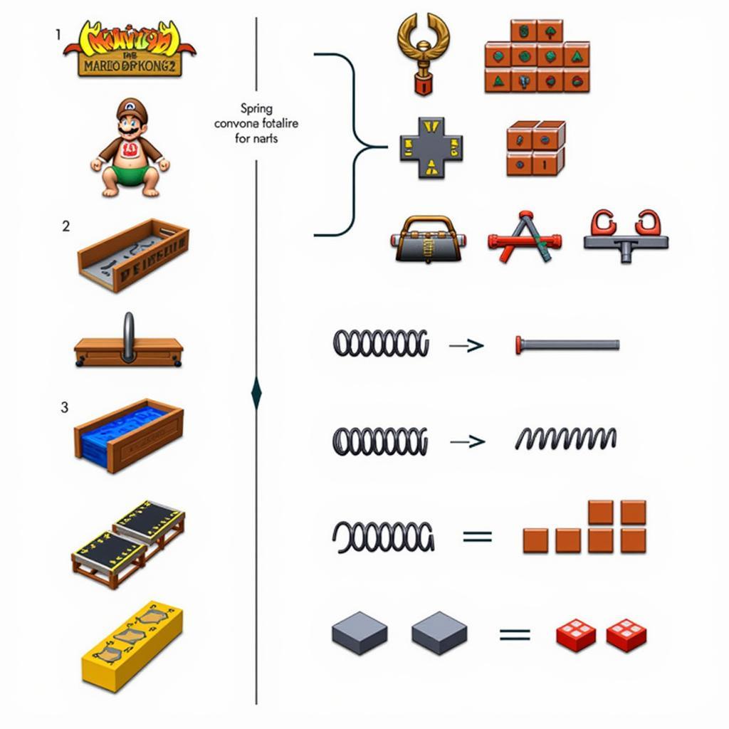 Bí quyết chinh phục March of the Minis trong Mario vs Donkey Kong 2