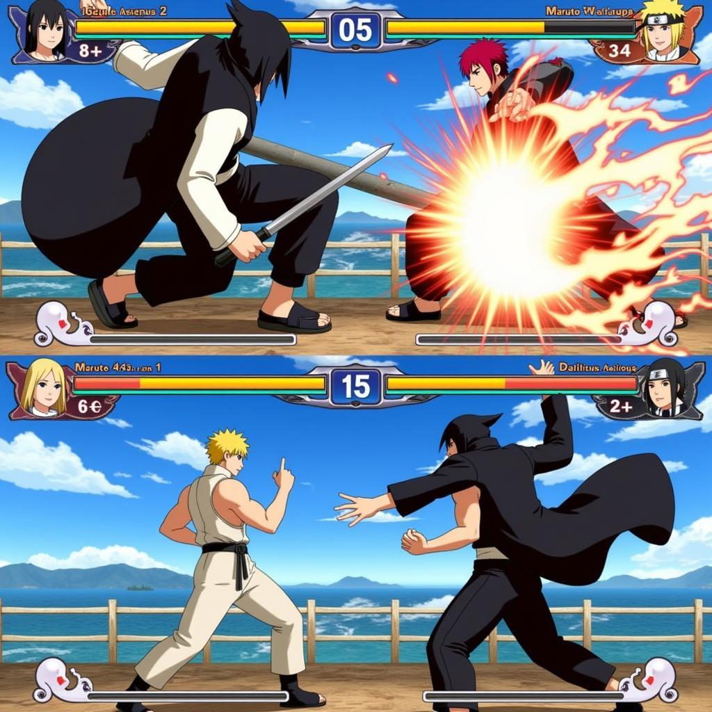 Bleach vs Naruto 2.7 Gameplay Screenshot