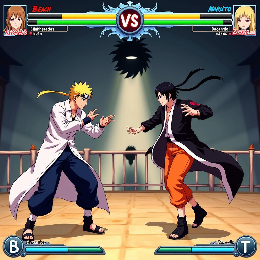 Màn hình chơi game Bleach vs Naruto 2.7