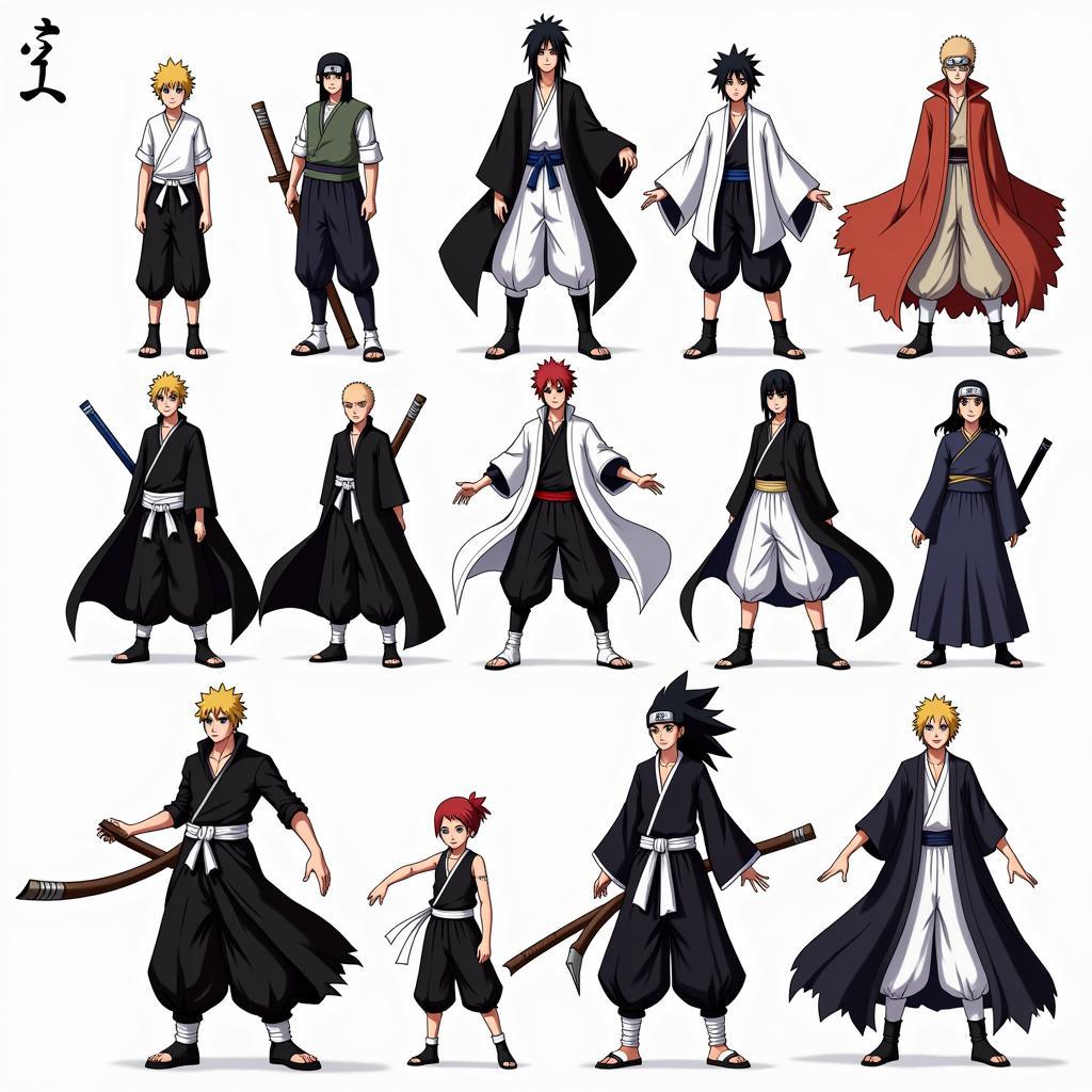 Hệ thống nhân vật đa dạng trong Bleach vs Naruto 2.9