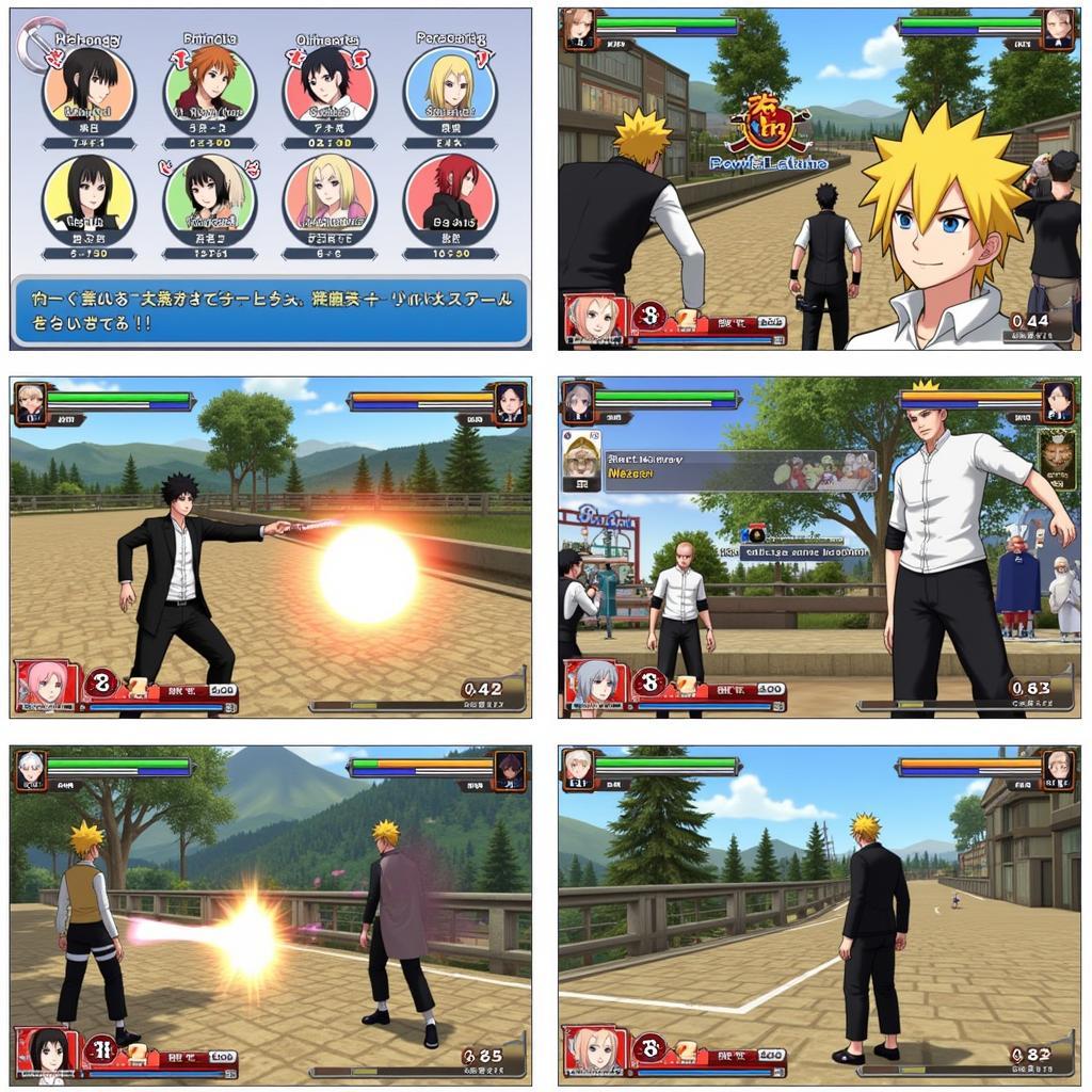 Hướng dẫn chơi Bleach vs Naruto 2.9