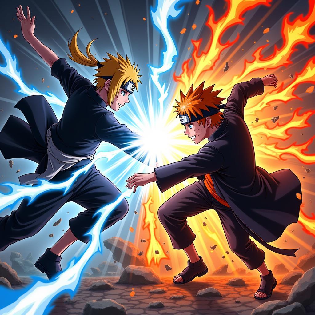 Bleach vs Naruto: Đối Đầu Nảy Lửa