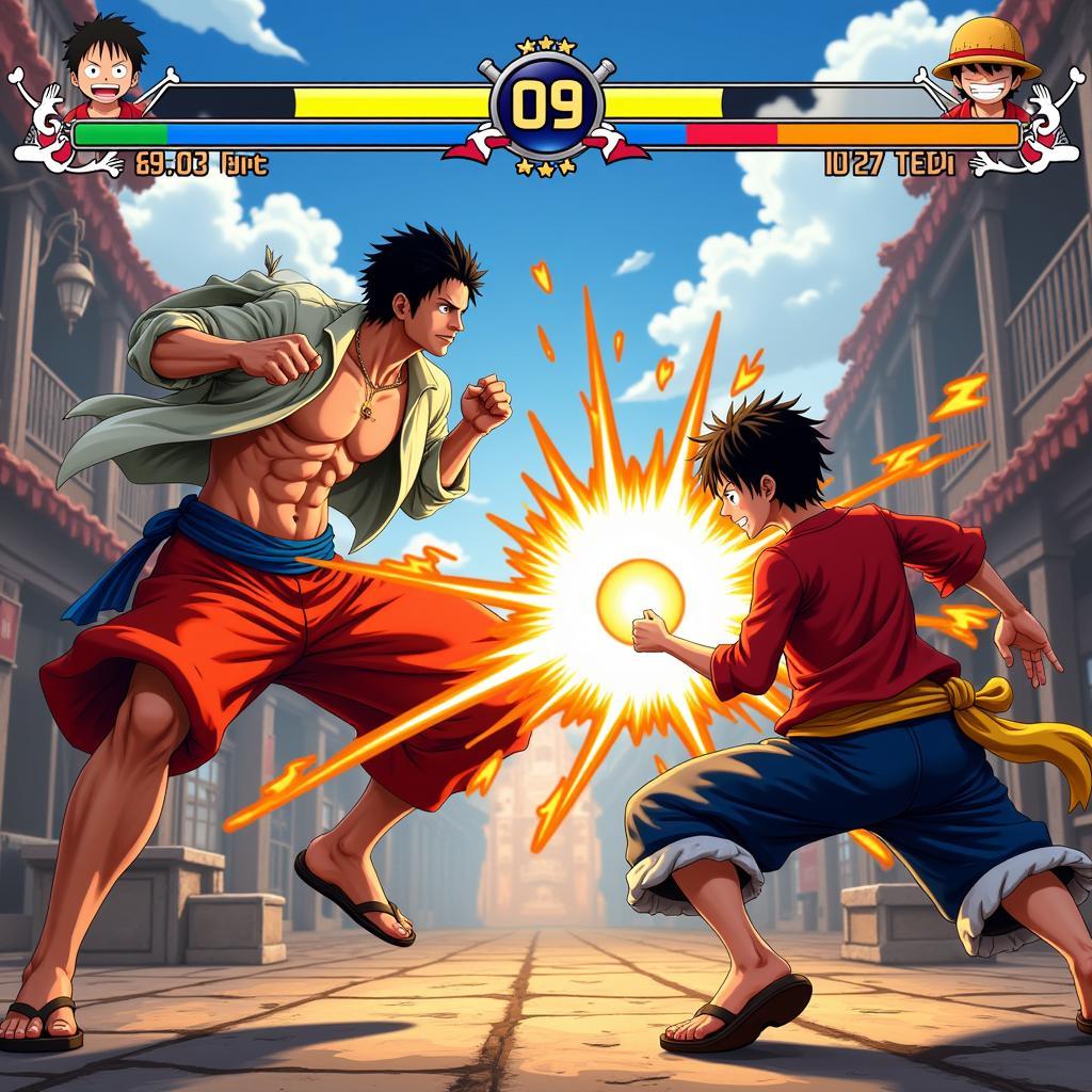 Bleach vs One Piece Gameplay Screenshot