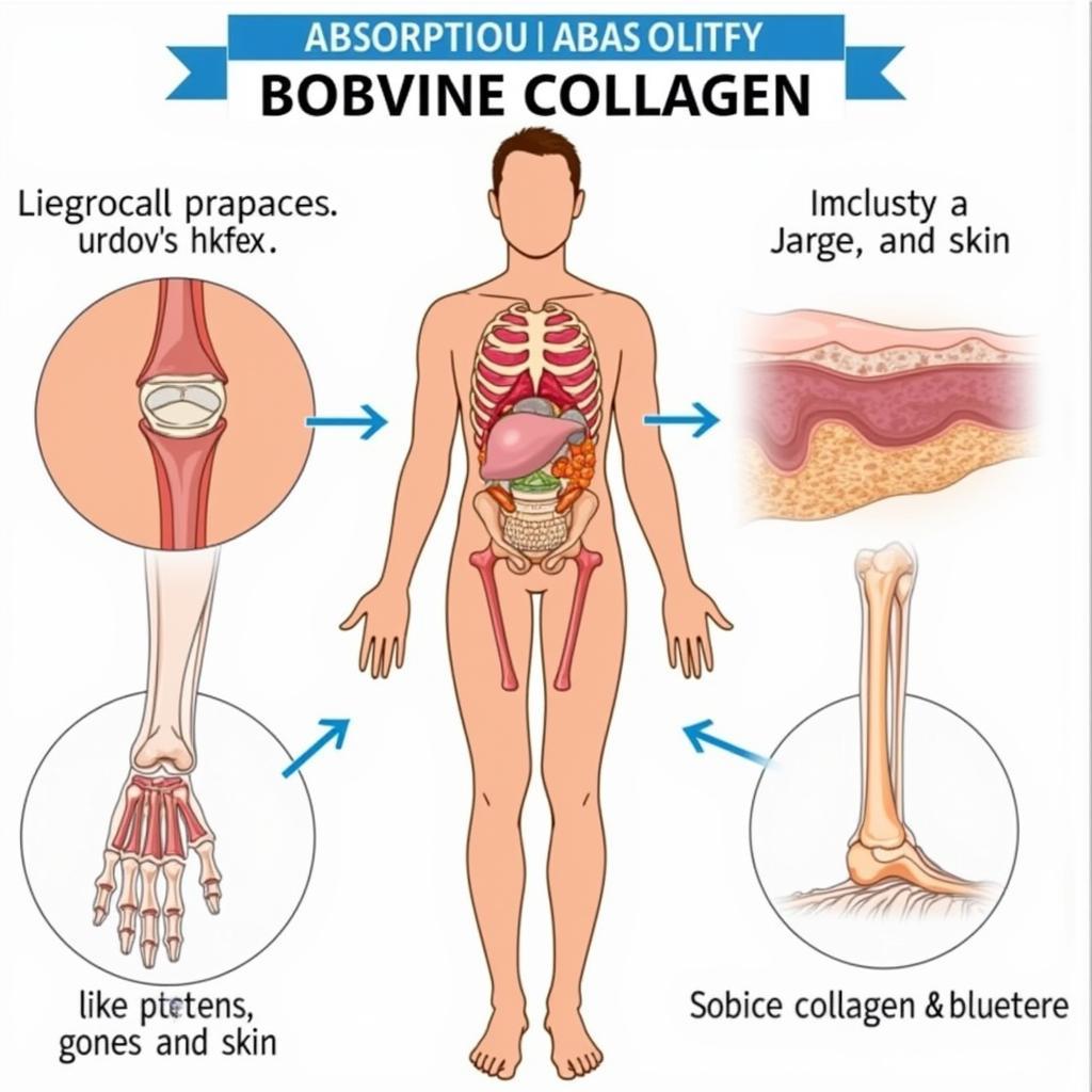 Sự Hấp Thụ Bovine Collagen