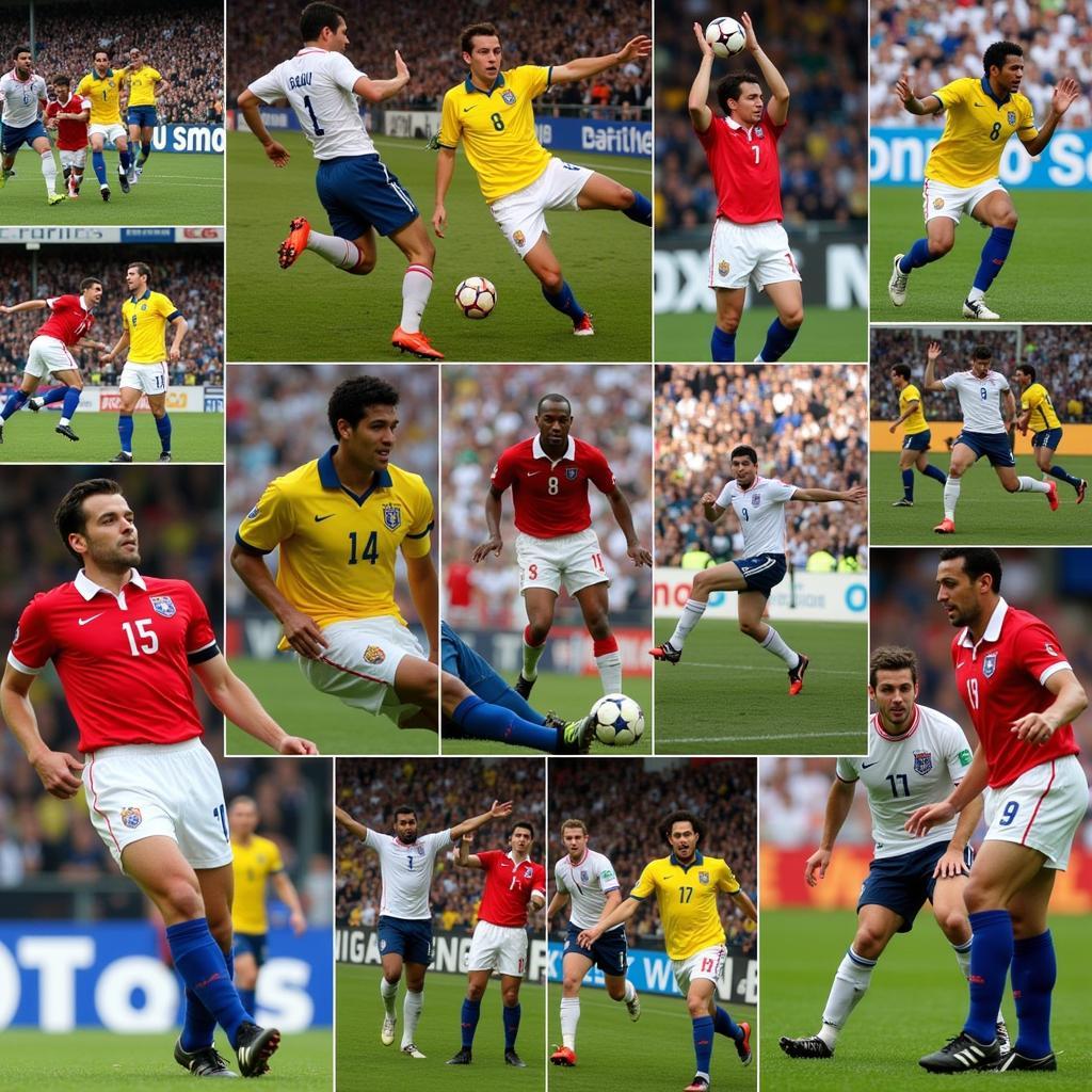 Brazil vs England: Những khoảnh khắc đáng nhớ