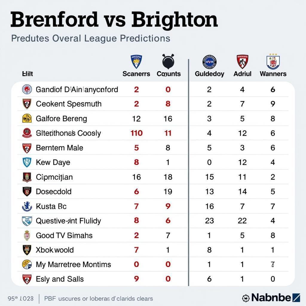 Brentford vs Brighton: Kết quả dự đoán