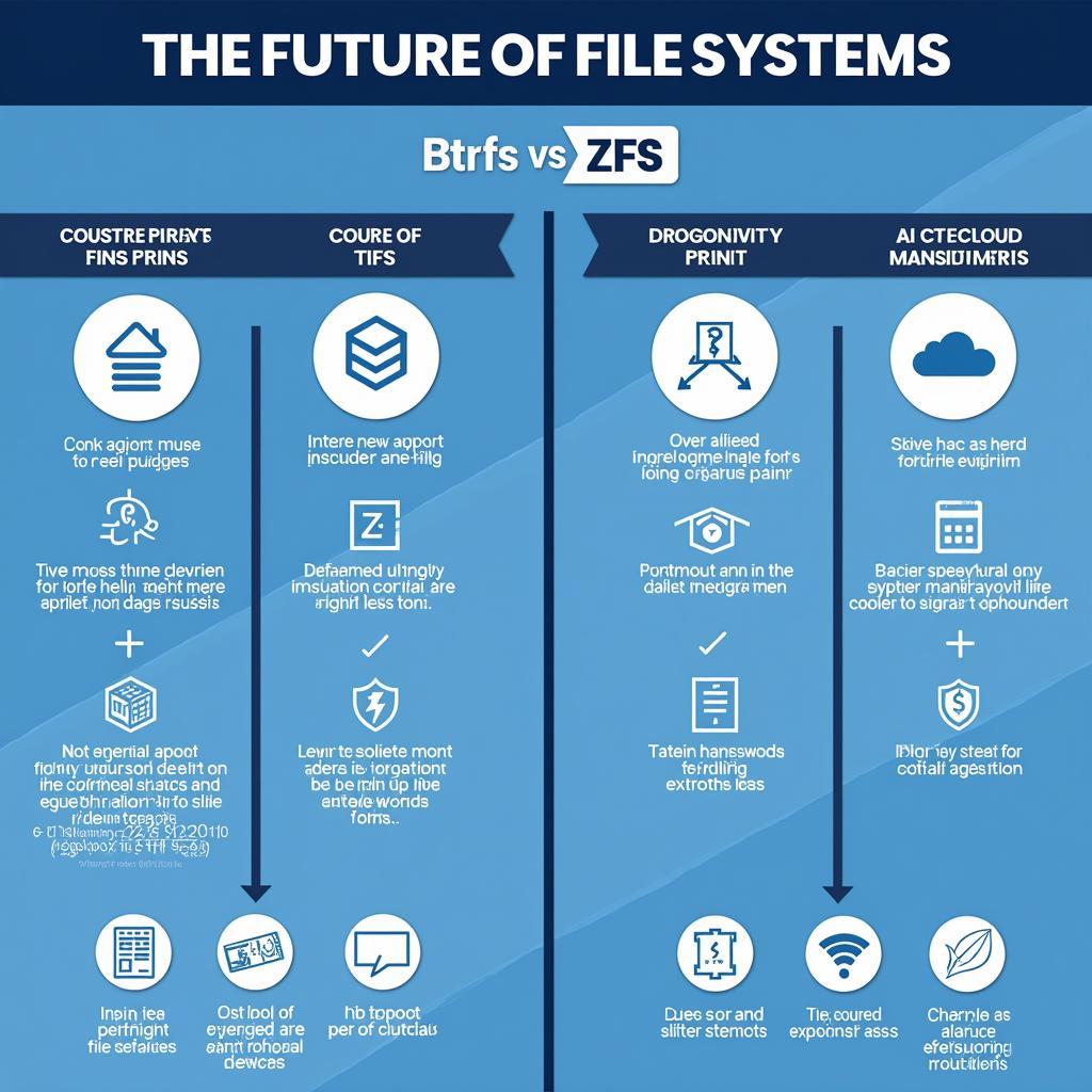 Btrfs vs ZFS: Tương lai của hệ thống tập tin