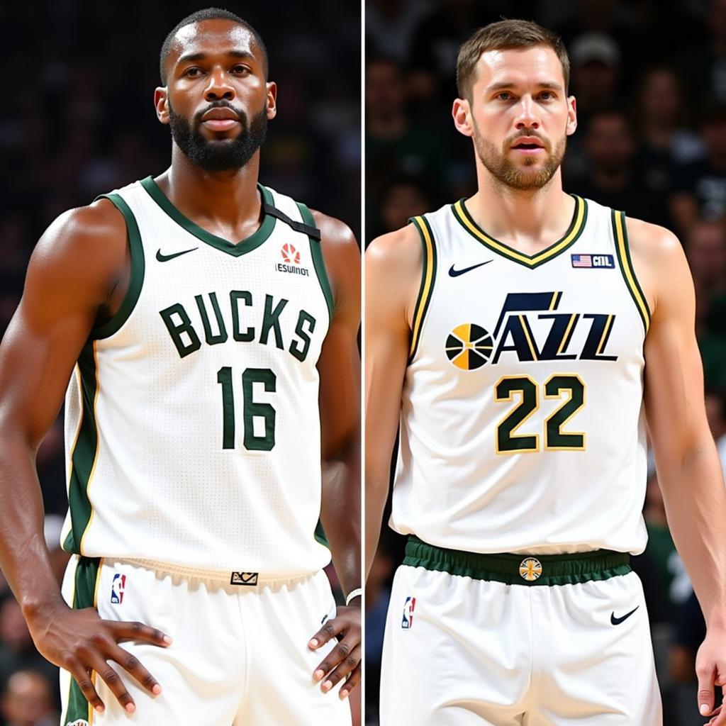 Đội hình Bucks vs Jazz