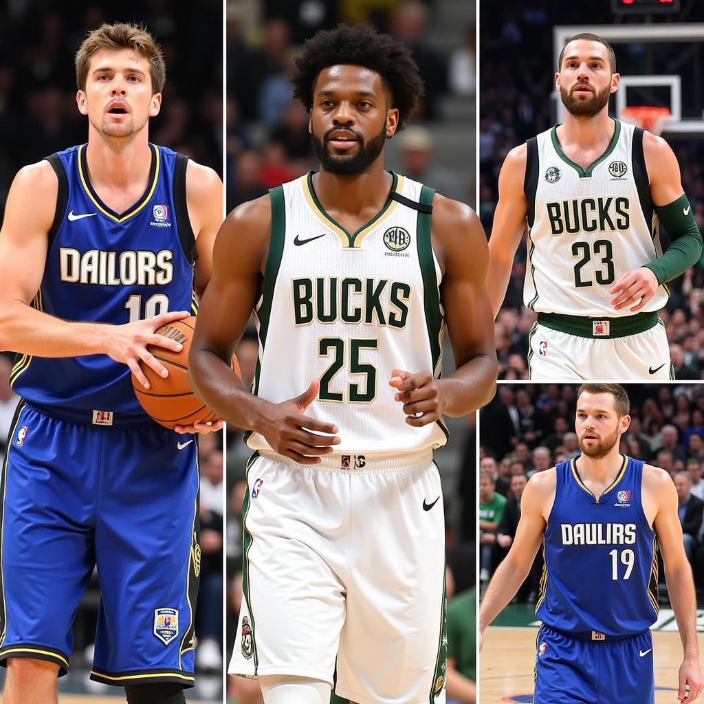 Lịch Sử Đối Đầu Giữa Bucks và Mavericks