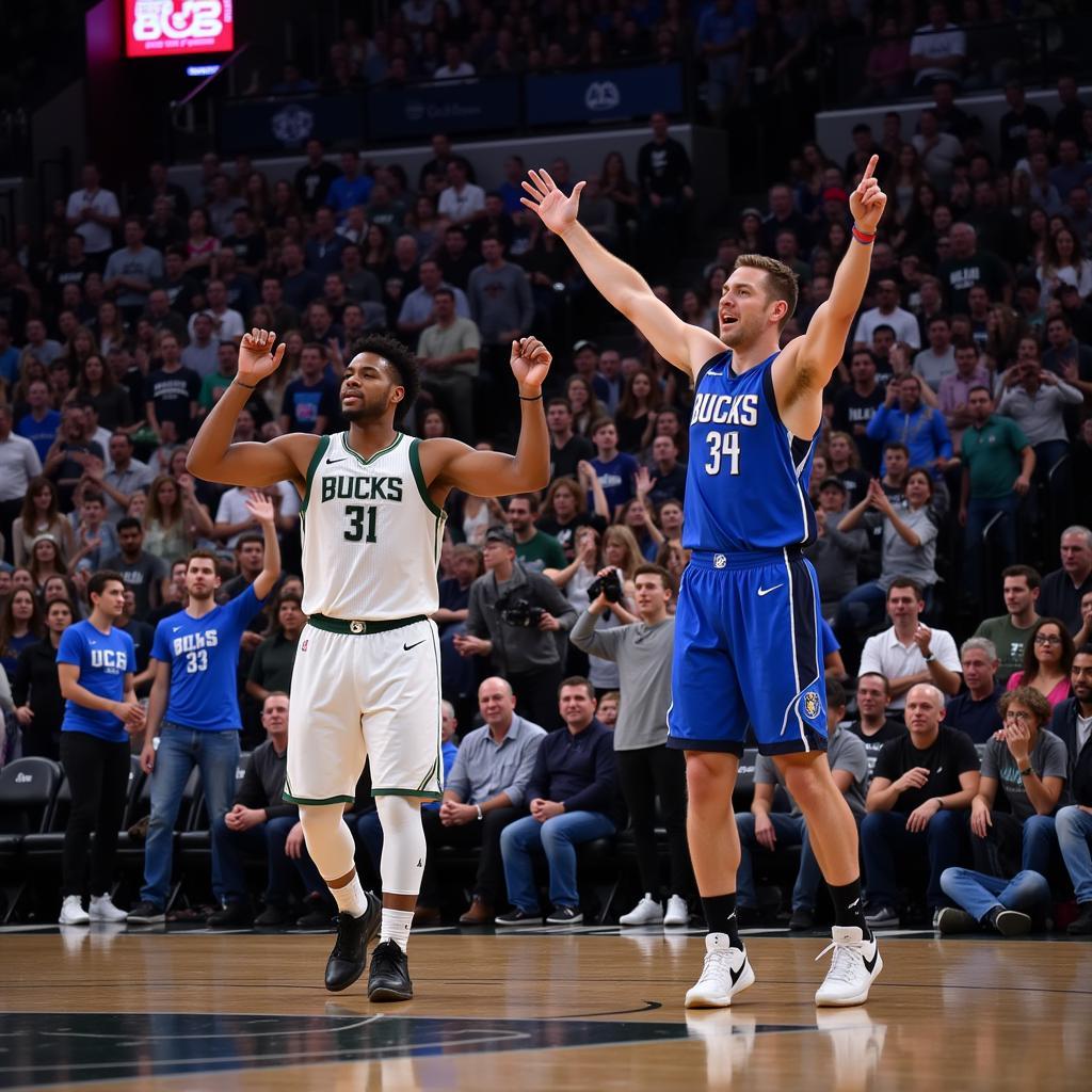 Bucks vs Mavericks: Trận Đấu Kịch Tính