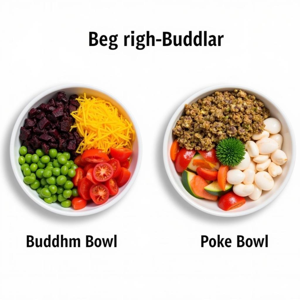 Phân biệt Buddha Bowl và Poke Bowl qua hình ảnh