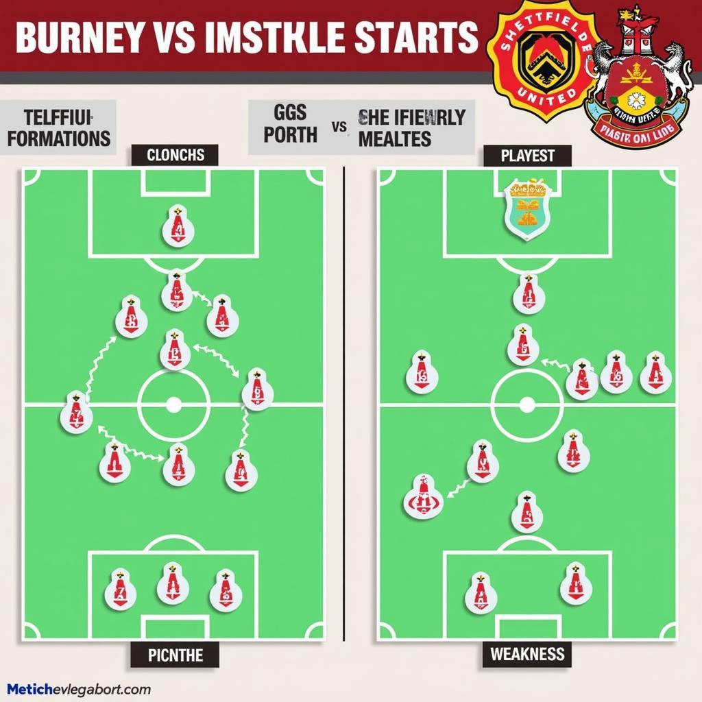 Chiến thuật của Burnley và Sheffield United