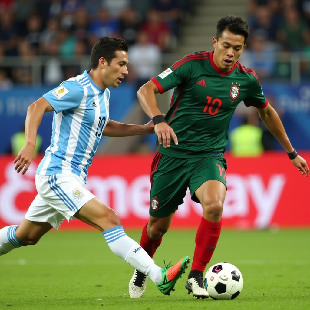 Hướng dẫn cách đặt cược trận đấu Argentina vs Mexico, bao gồm các loại kèo cược phổ biến, mẹo đặt cược hiệu quả, và những lưu ý quan trọng.