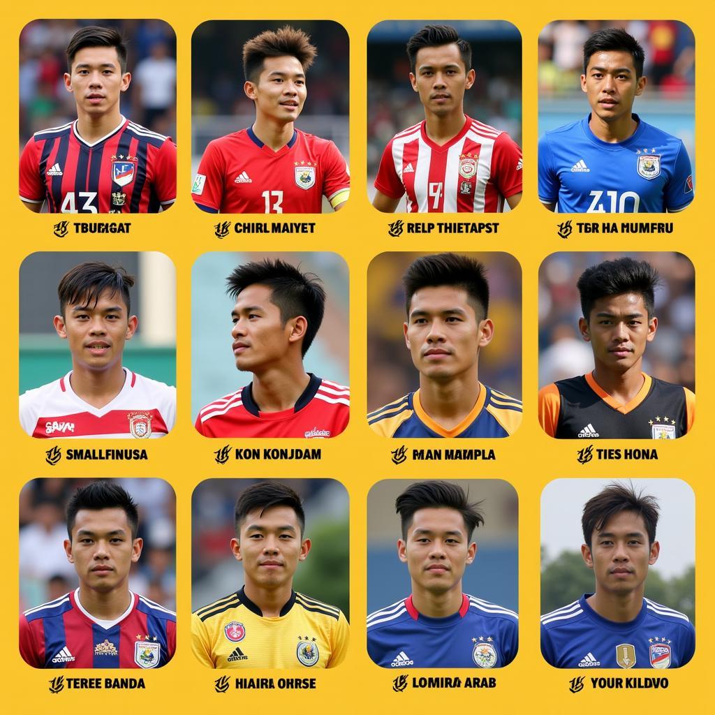 Các Cầu Thủ Trẻ Tài Năng Của U19 Thái Lan và U19 Malaysia