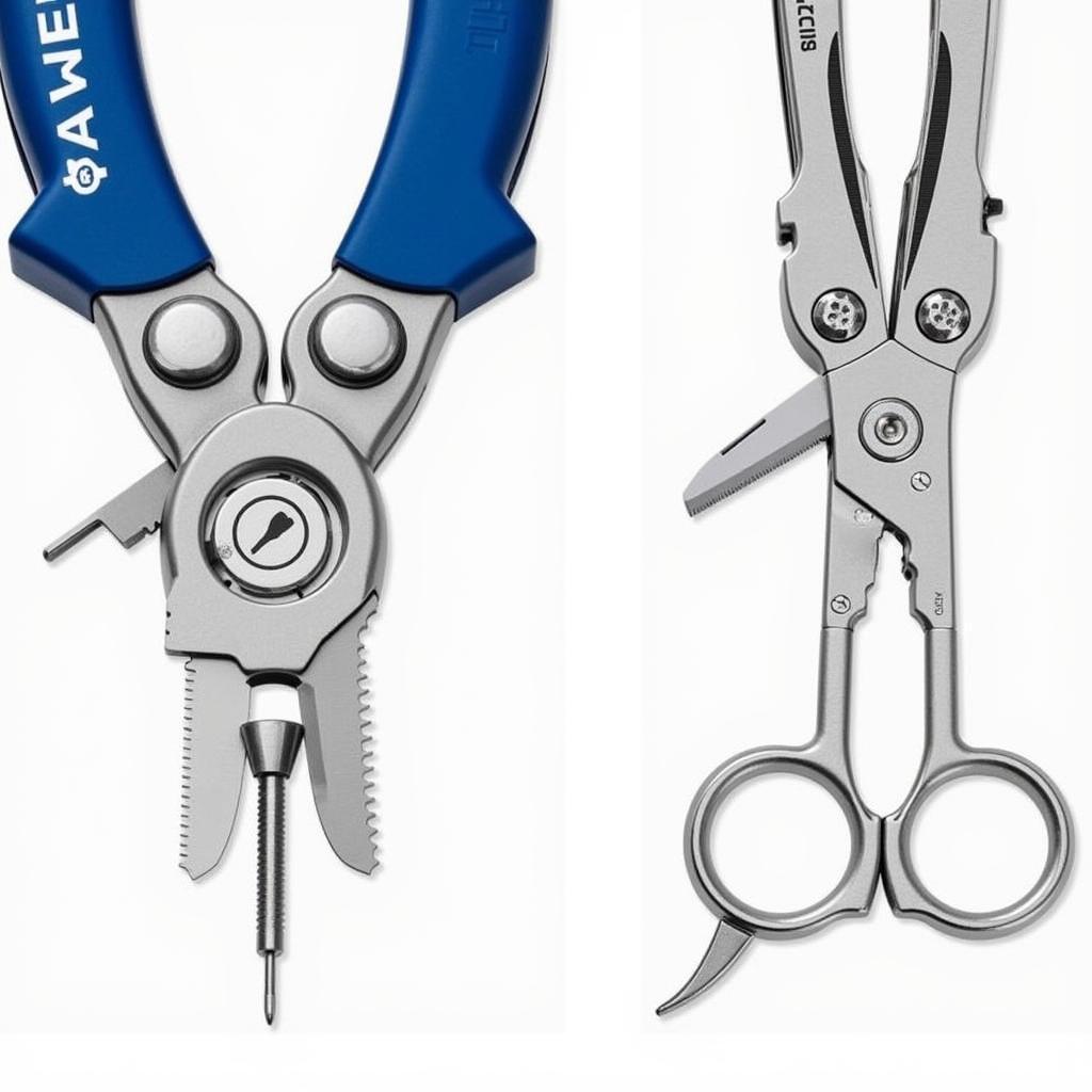 Các công cụ của Leatherman Squirt PS4 và Micra