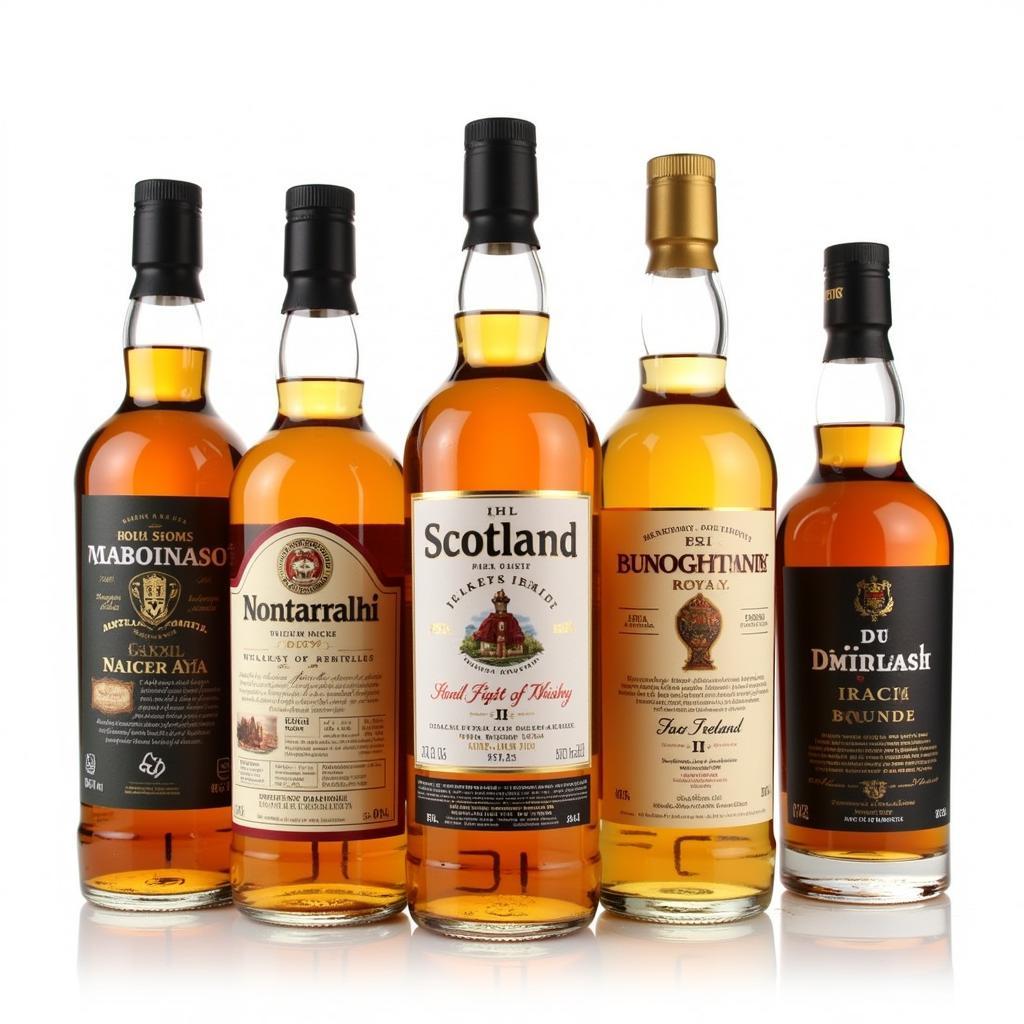 Các loại Whisky và Whiskey khác nhau trên thế giới: Scotch, Irish, Bourbon, Rye, Japanese...